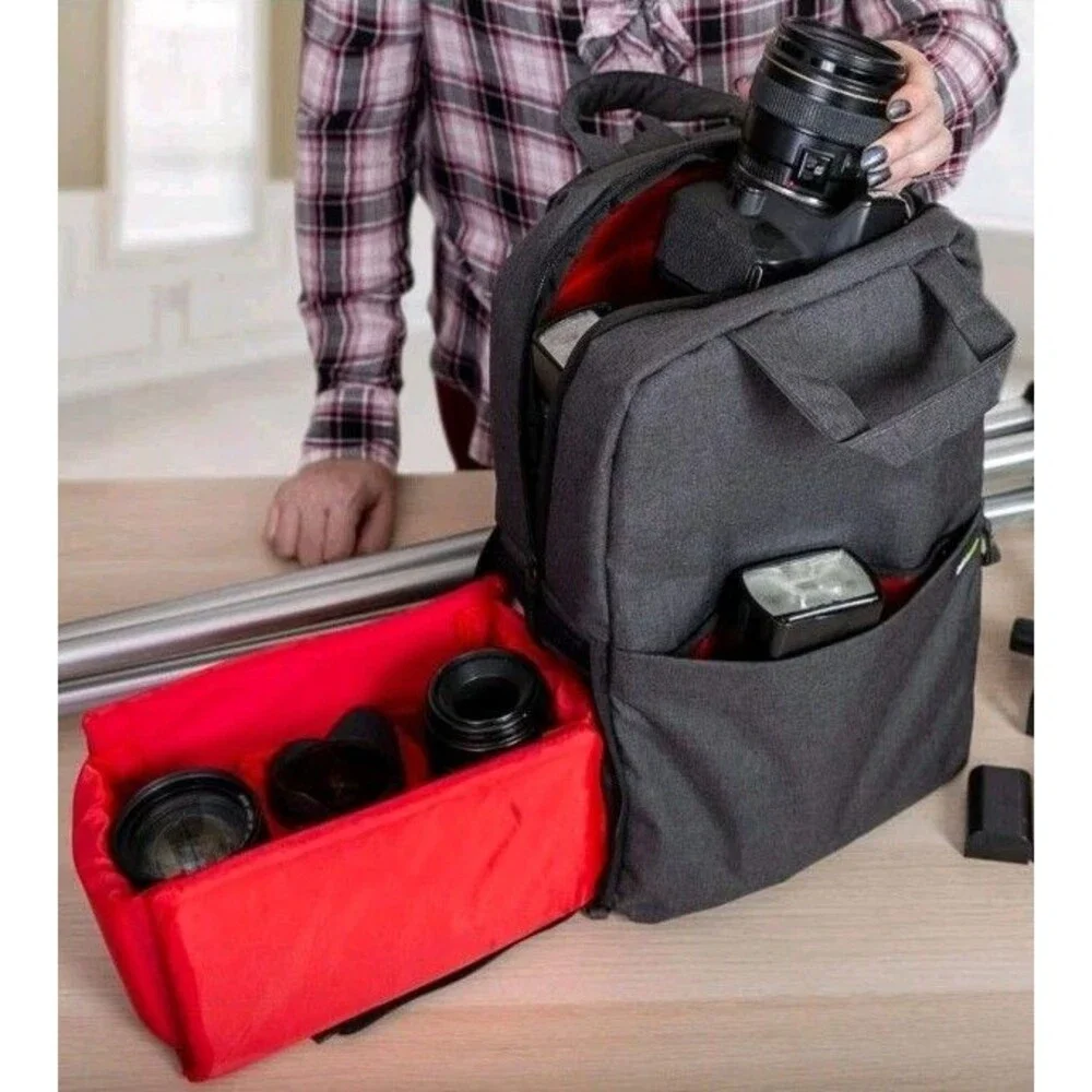Deco Gear Multifunction Camera Gear /Drone Backpack with  USB Charging port  NWT